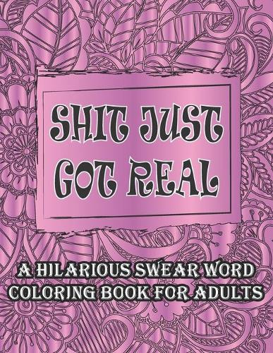 Harnden-Darko P Shit Just Got Real-A Hilarious Swear Wor (Paperback) (US IMPORT)