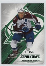 2024-25 Upper Deck Credentials Green 14/25 Nathan MacKinnon #29 h8y