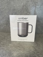 Ember Temperature-Control Smart Mug 2 10oz 295 ml, Stainless Steel Edition