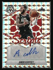 2023-24 Panini Mosaic #MS-COF Amir Coffey Scripts