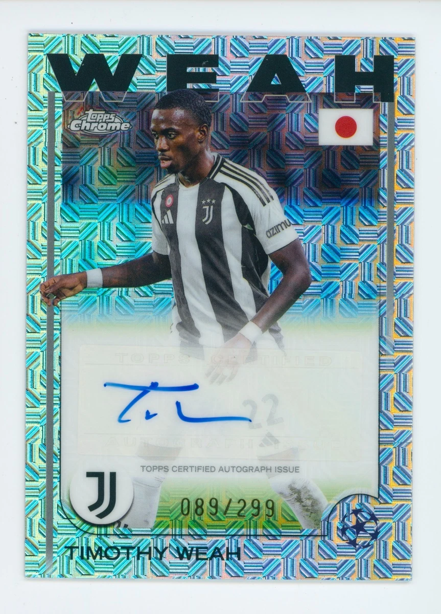 Soccer Juventus Autographed Sports Trading Cards & Accessories for