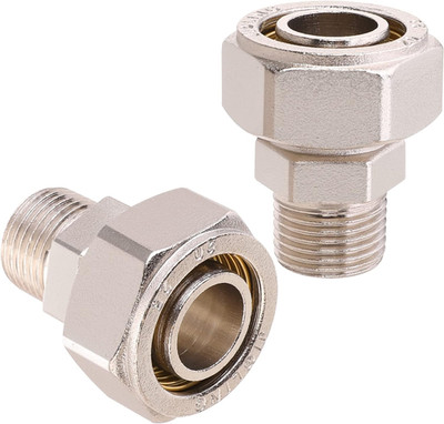 3/4   Straight Air Piping Fittings, 3/4   X 1/2   Male NPT Threads Adapter Fitti