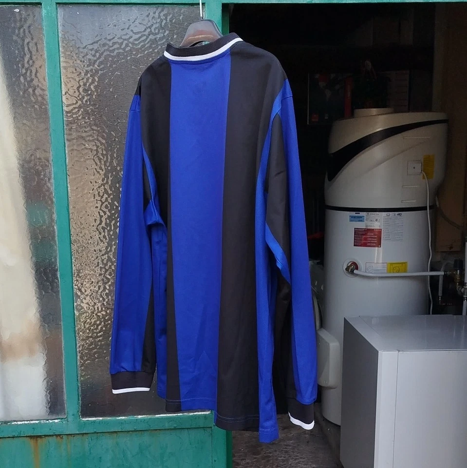 Nike Maillot entraînement football Homme manches longues bleu/noir taille L - Photo 4/4