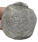 8 Reales Cob Mexico Silver, Shipwreck  (OMF Mark)