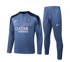 PSG Training Tracksuit Blue/Black 25/26 - Size Medium