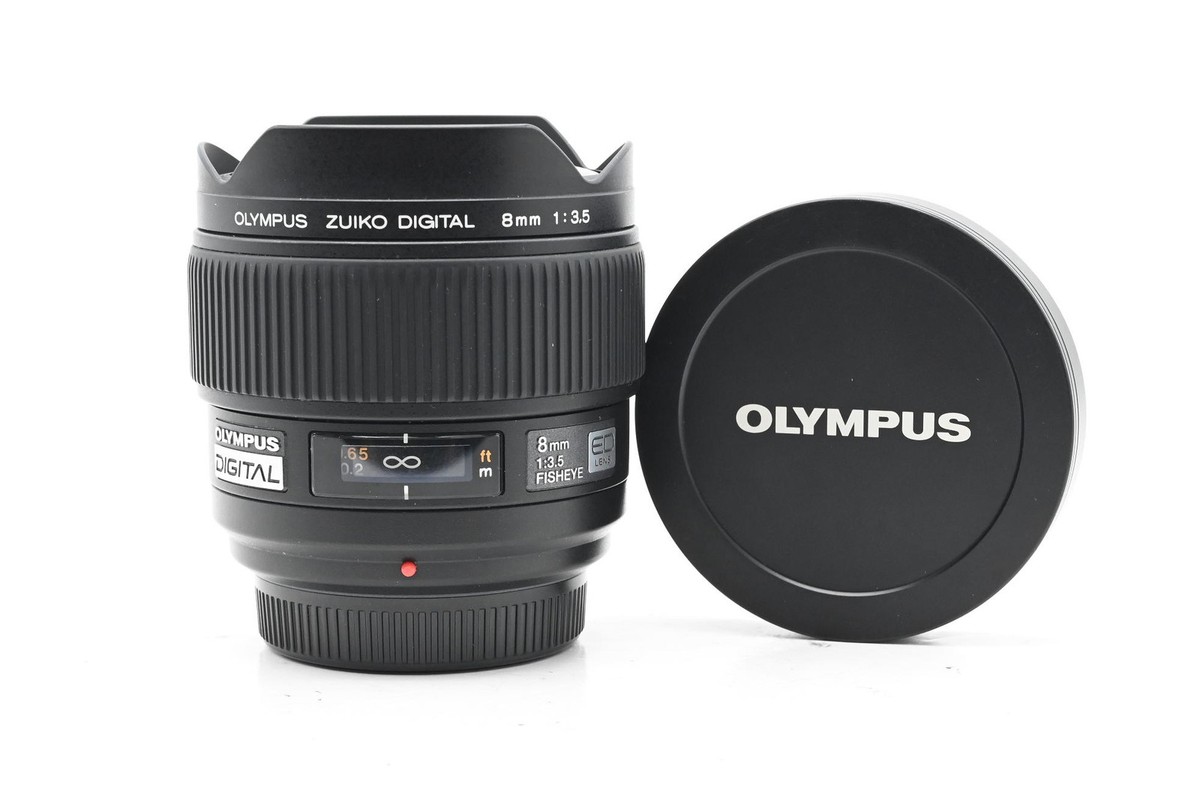 Olympus Digital 8mm f3.5 Fisheye Zuiko ED Lens Original 4/3