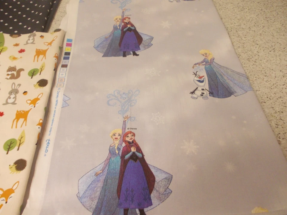 großes Stoffpaket Baumwollstoffe und Jersey, alles super große Stücke - Bild 3 von 4