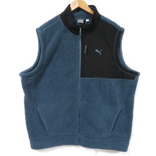 Puma Fleece Gilet Mens 2XL Winterized Open Road Sleeveless Jumper Full Zip