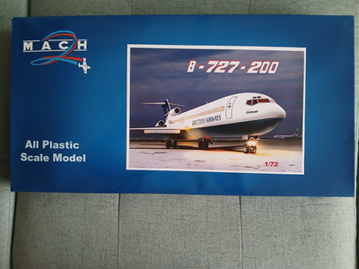Mach 2 GP111BA 1:72 Boeing 727-200 British Airways