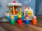 Vintage Fisher Price Little People Play Family Merry-Go-Round #111
