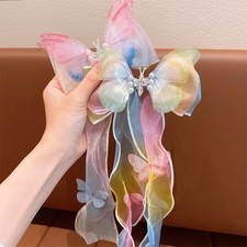 for Girls Butterfly Hair with Comfortable Cloth Material and Bow