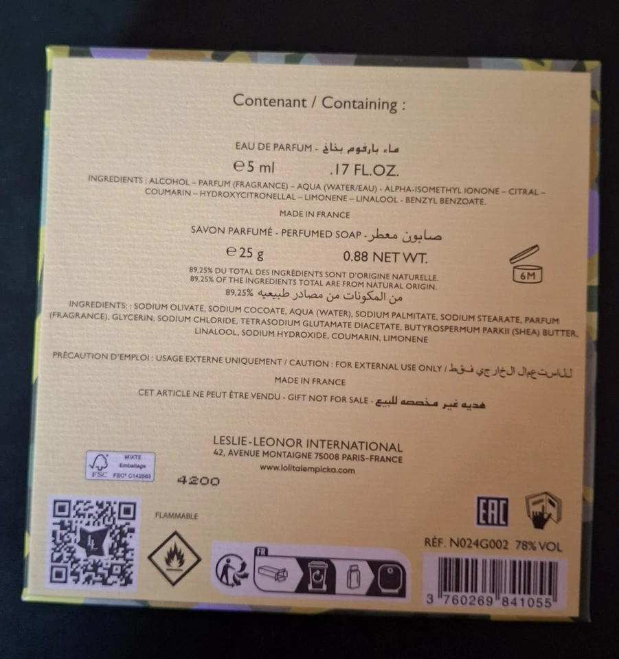 Petit Coffret de collection Lolita Lempicka - Photo 4/4