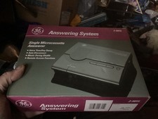 GE 2-9815 Microcassette Answering Machine System Voice Stamp Remote Access NOS