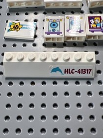 LEGO Friends 41317 Sunshine Catamaran Parts Lot of 8 Replacement Panel Slope
