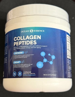 OCEAN ESSENCE Collagen Peptides: Bone Health w/ Fortibone, Vitamin K2 & Miricell