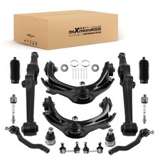 14x Front Upper Lower Control Arms Tie Rod Kit For 2001 2002 Honda Accord Coupe