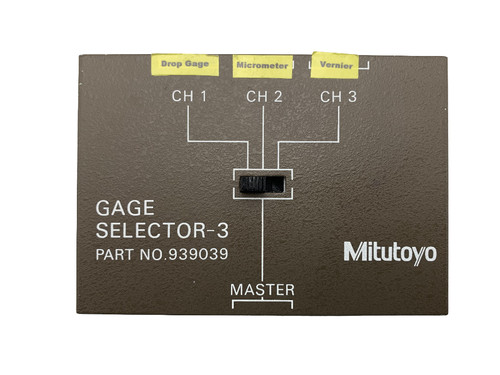 Mitutoyo Gage Selector-3 Data Transmission Switching Box