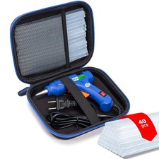 Hot Glue Gun Kit, 40 Sticks for Mini Gun, Transparent White  0.65 per gallon