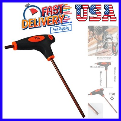 T30 Torx Screwdriver, Anti Tamper Proof Torx Key, S2 Steel T-Handle Dual End ...