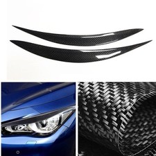 Faro proiettore anteriore copri sopracciglia per INFINITI Q60 2017-2022 18 fibra di carbonio