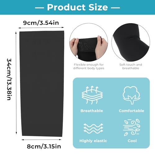 Grevosea 2 Pairs Sleeves to Cover Arms for Women, UV Protection Sun Sleeves 