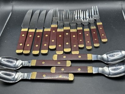 Vintage Gense flatware (16 pieces) ''Town & Country