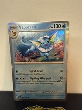 Vaporeon Rare SV: Prismatic Evolutions 022/131 NM