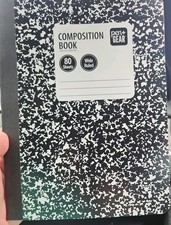 Lot of 10 Composition Books Wide Ruled 80 Sheets Pen Gear Made in USA