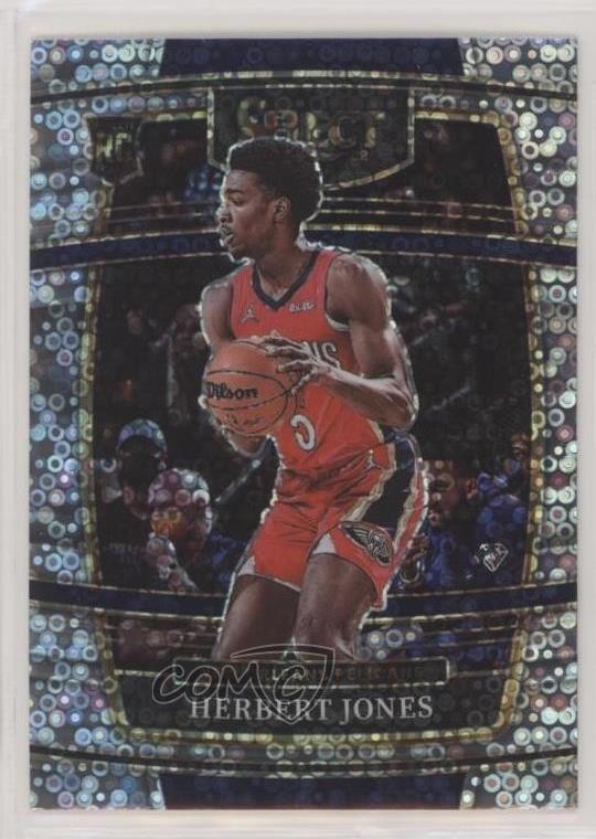 2021-22 Panini Select Concourse Disco Prizm Herbert Jones #45 07i7