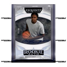2025 UD Goodwin Champions - #RA-MB Madison Booker On Card Auto Exquisite 53/99