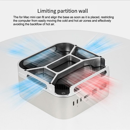 Support de refroidissement de bureau pour Mac Mini avec flux d'air optimal et aj - Photo 11/12