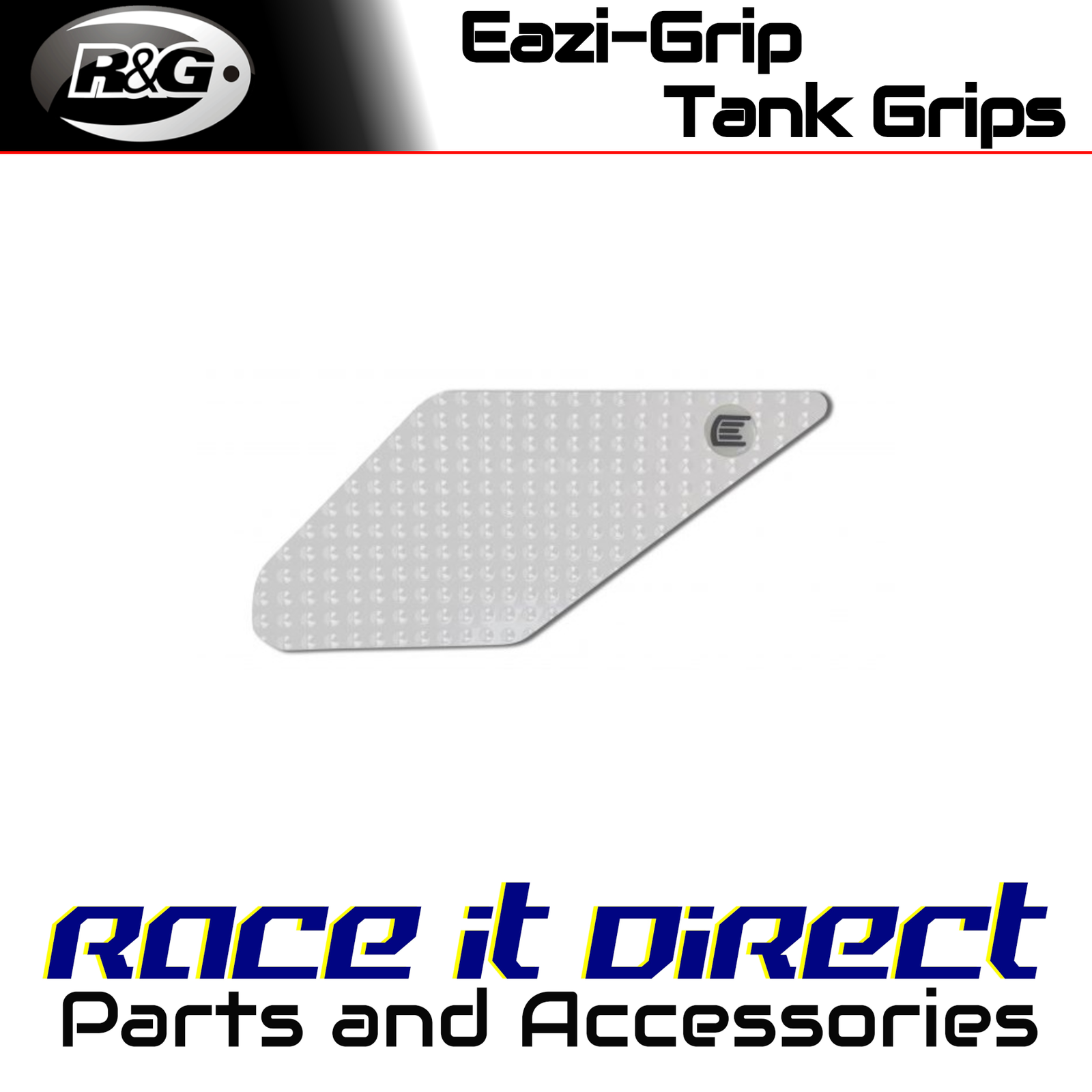 Eazi-Grip Tank Grips for Honda CBR500R 2013-2018 EVO Clear Eazi-Grip