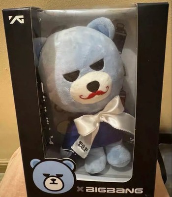 KRUNK x BIGBANG Official YG Bear Plush toy T.O.P Version Blue DOOM