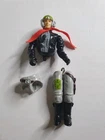 GI Joe Ghostrider Pilot Figure VTG 1988 w/ Scarf Hasbro DETACHED ( Borken Mid )