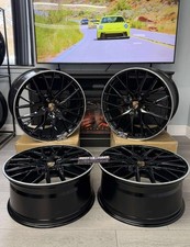 21 Inch Porsche Staggered Wheels Rims Fits Porsche Panamera Cayenne 21x9.511.5