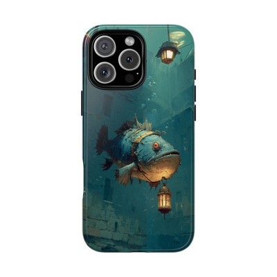 Phone Ink - Lifetime Warranty Custom Case - Anglerfish Lantern Deep Sea