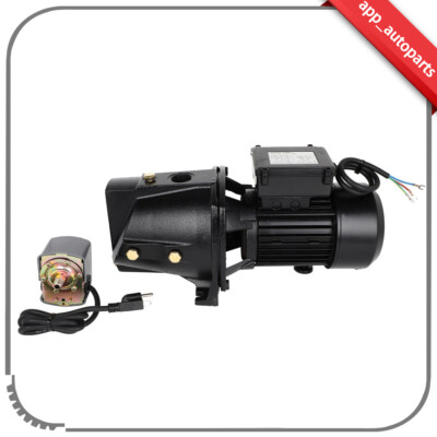 Shallow Well Jet Pump w/ Pressure Switch 17.6GPM,Hmax 216.5ft,115V 1HP Brand New