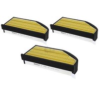 3X Mahle / Knecht LX 1710 Luftfilter Air Filter