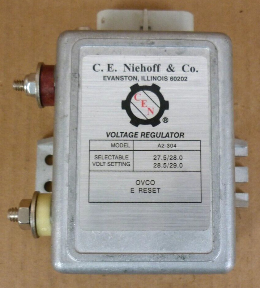 C. E. Niehoff E Co. Regulator P/N C. E. Niehoff A2-304