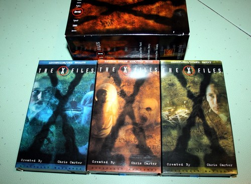 X-Files 2nd Season 6 Episodes 3 Tape VHS Box Set # One 1997 Duchovny Anderson - Picture 3 of 9