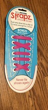 So-Mine Strapz Shoe Laces, 18 Laces per Pack Pink New