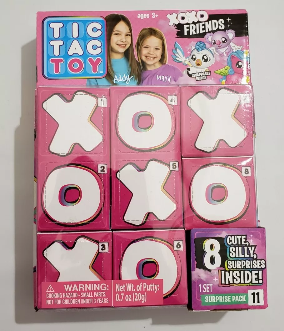 Tic Tac Toy XOXO FRIENDS Multi Pack Surprise, Pack 1 of 12 