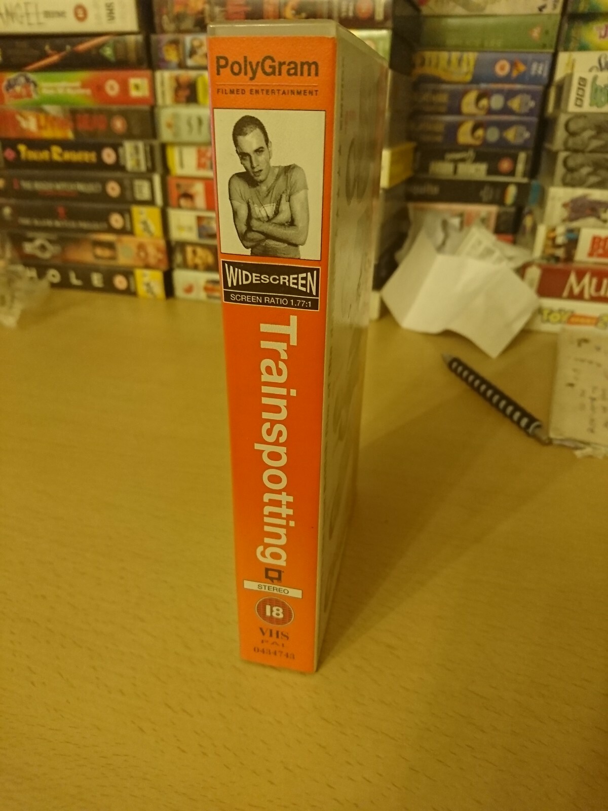 Trainspotting (VHS, 1996) Widescreen Edition Orange 44004347433 eBay