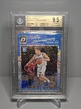 2016-17 Donruss Optic Willy Hernangomez White Sparkle RC BGS 9.5 Super Rare #197