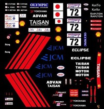 72 TAISAN Porsche GT3 2001 1/32nd Scale Waterslide Decals