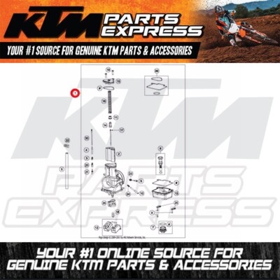 NEW OEM KTM CARBURETOR 150 XC-W 250 XC-W 300 XC XCW 2017