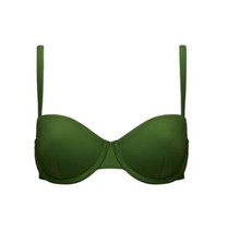 NWOT Cuup Size 8 Seaweed The Balconette Swim Top UPF 50 Protection Underwire