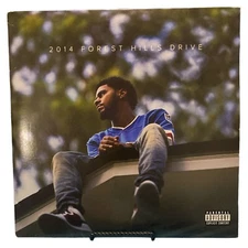 J. Cole - 2014 Forest Hills Drive 33 RPM Vinyl 2xLP Record 2015 Roc Nation VG+