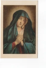 1935 Madonna Sassoferrato - Uffizi Museum Mini Postcard – 55x84