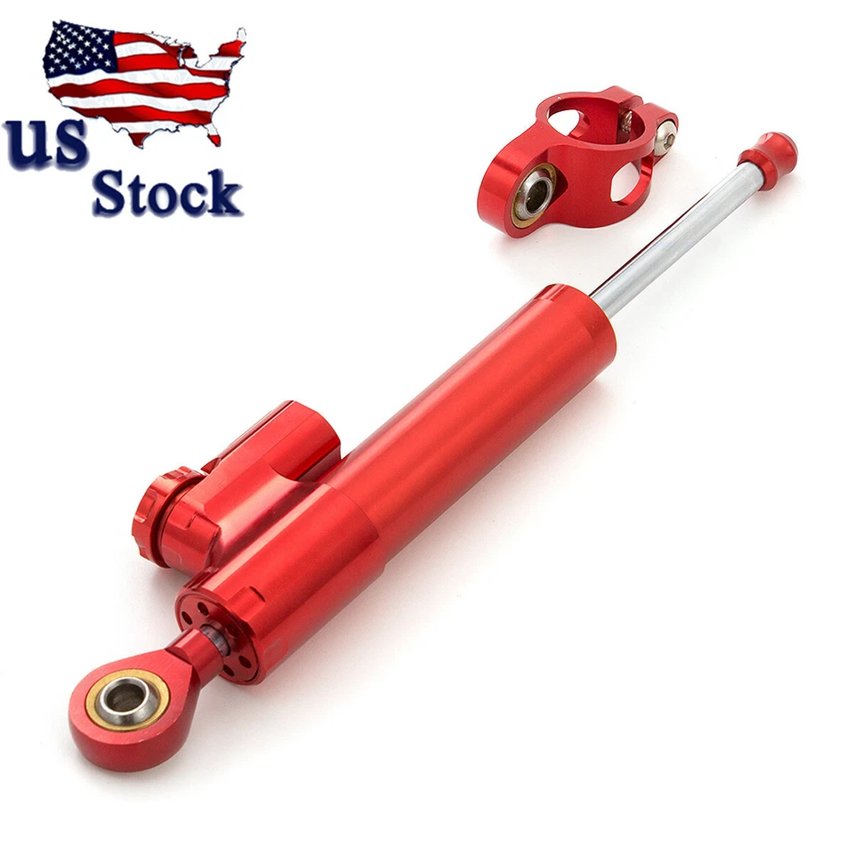 For Suzuki GSXR600 GSXR750/1000 CNC Universal Steering Damper Stabilizer Linear - Image 4 of 4